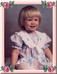 Lauren age 16 months
around Easter 1992
